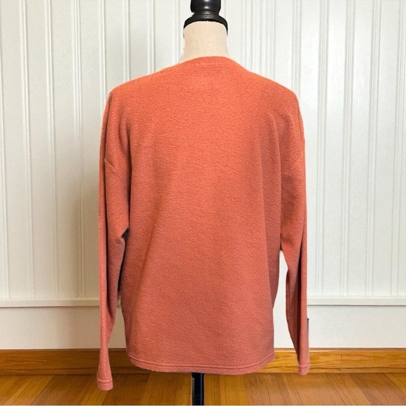 MADEWELL MWL Button-Front Fleece Pullover - XS - Picture 3 of 10